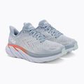 Damen Laufschuhe HOKA Clifton 8 Wide blau fog/plein air 4
