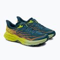 HOKA Speedgoat 5 Herren Laufschuhe blau-grün 1123157-BCEP 3