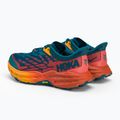 Damen Laufschuhe HOKA Speedgoat 5 blau-orange 1123158-BCCML 5