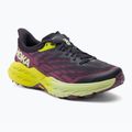 Damen Laufschuhe HOKA Speedgoat 5 blau graphit/abends primrose