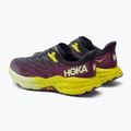 Damen Laufschuhe HOKA Speedgoat 5 blau graphit/abends primrose 4