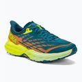 Laufschuhe Herren HOKA Speedgoat 5 Wide blue coral/evening primorose