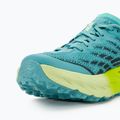 Damen Laufschuhe HOKA Speedgoat 5 coastal shade/green glow 8