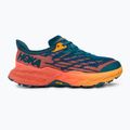 Damen Laufschuhe HOKA Speedgoat 5 Wide blau koralle/kamelie 2