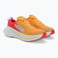 HOKA Bondi X fiesta/amber yellow Herren Laufschuhe 4