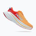 HOKA Bondi X fiesta/amber yellow Herren Laufschuhe 8
