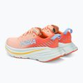 Damen Laufschuhe HOKA Bondi X caellia/peach parfait 4