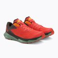 Herren Laufschuhe HOKA Zinal fiesta/schwarz oliv 4