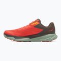Herren Laufschuhe HOKA Zinal fiesta/schwarz oliv 8