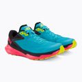 Herren Laufschuhe HOKA Zinal scuba blau/schwarz 4