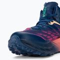 Damen Laufschuhe HOKA Speedgoat 5 Mid GTX bellwether blau/camellia 8