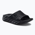 HOKA Ora Recovery Pantoletten schwarz 1134527-BLK
