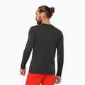 Lauf Longsleeve Herren Salomon Sense Aero Seamless Tee deep black 2