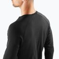 Lauf Longsleeve Herren Salomon Sense Aero Seamless Tee deep black 4