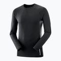 Lauf Longsleeve Herren Salomon Sense Aero Seamless Tee deep black 6