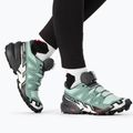 Laufschuhe Damen Salomon Speedrcross 6 grün L417431 3