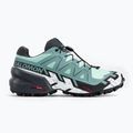 Laufschuhe Damen Salomon Speedrcross 6 grün L417431 2