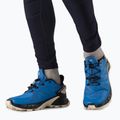 Laufschuhe Herren Salomon Supercross 4 GTX blau L41732 3