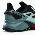 Laufschuhe Damen Salomon Supercross 4 GTX schwarz-blau L417355 8