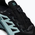 Laufschuhe Damen Salomon Supercross 4 GTX schwarz-blau L417355 9