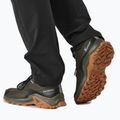 Trekkingschuhe Herren Salomon X Reveal Chukka CSWP 2 grün L41763 16