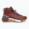 Trekking Wander Schuhe Damen Salomon Cross Hike MID GTX 2 bitter choColate/ mocha mousse 2