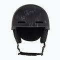 Kinderskihelm Salomon Player Combo + Skibrille XV Jr schwarz&tie/schwarz silber 3