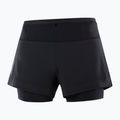 Damen-Laufshorts Salomon Sense Aero 2IN1 deep black 6