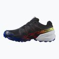 Herren Laufschuhe Salomon Speedcross 6 GTX schwarz/surf the web/safety yellow 3