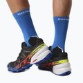 Herren Laufschuhe Salomon Speedcross 6 GTX schwarz/surf the web/safety yellow 5