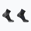 Salomon X Ultra Access Quarter Trekkingsocken 2 Paar anthrazit/schwarz