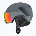 Salomon Pioneer LT Visor S2 Skihelm Ebenholz/Rot 5