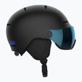 Skihelm Kinder Salomon Orka Visor black