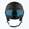 Kinderskihelm Salomon Orka Visor schwarz 3