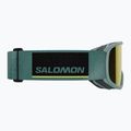 Salomon Lumi Flash atlantic blues/flash yellow Kinder-Skibrille 7