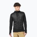 Salomon Elixir Hybrid Hoodie Herren Isolierte Jacke tiefschwarz