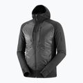 Salomon Elixir Hybrid Hoodie Herren Isolierte Jacke tiefschwarz 7