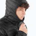 Herren Daunenjacke Salomon Elixir Micro Down Hoodie deep black 3