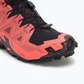 Herren-Laufschuhe Salomon Spikecross 6 GTX Rindsleder/Schwarz/Neonflamme 7