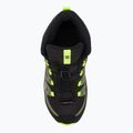 Salomon Xa Pro V8 Mid CSWP Kinder-Trekkingschuhe schwarz/tief flechtengrün/y 6