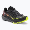 Salomon Thundercross Herren Laufschuhe schwarz/quiet shade/fiery coral