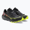 Salomon Thundercross Herren Laufschuhe schwarz/quiet shade/fiery coral 5