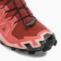 Salomon Speedcross 6 Damen Laufschuhe Rindsleder/schwarz/englisch Rose 10