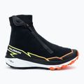 Salomon Herren Laufschuhe Winter Cross Spike schwarz/feurige Koralle/sicherheitsgelb 2