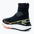 Salomon Herren Laufschuhe Winter Cross Spike schwarz/feurige Koralle/sicherheitsgelb 3