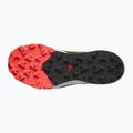 Salomon Herren Laufschuhe Winter Cross Spike schwarz/feurige Koralle/sicherheitsgelb 13