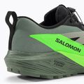 Herren Laufschuhe Salomon Sense Ride 5 schwarz/laurel wreath/green gecko 10