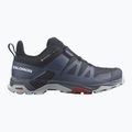 Schuhe Trekking Herren Salomon X Ultra 4 GTX carbon/bering sea/pearl blue 9