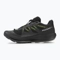 Herren Salomon Pulsar Trail Laufschuhe schwarz/schwarz/grüner Gecko 10