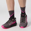 Damen Laufschuhe Salomon Sense Ride 5 Pflaume kitten/schwarz/pink glo 11